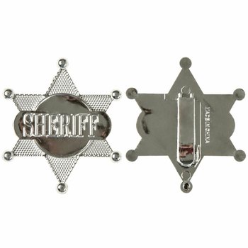 Bintang Sheriff Mainan dengan Kartu (48 pcs)