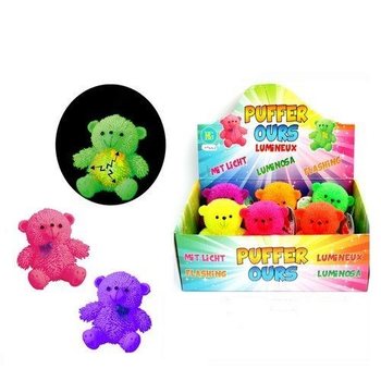 Beruang Puffer Menyala dalam Display (12 pcs)