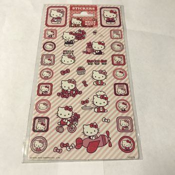 STIKER HELLO KITTY - 20 x 10 cm (10 pcs)
