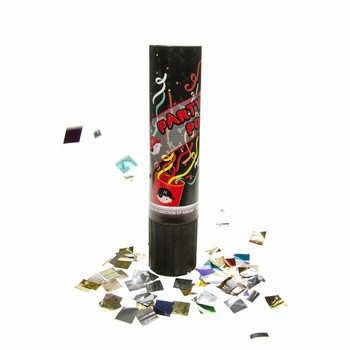 Party Confetti Shooter - Tema Bajak Laut - Dalam Display (24 pcs)