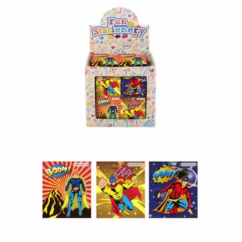 Buku Catatan Mini - Model: Superhero dalam Display (480 pcs)