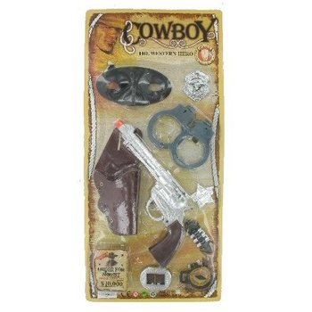 Set Mainan Koboi Besar di Kartu (6 pcs)