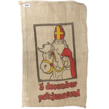 Karung Rami Jute Besar Sinterklas & Santa Claus