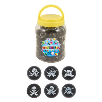 BOLA BEKEL BAJAK LAUT Ø3.3 CM DALAM WADAH (72 pcs)