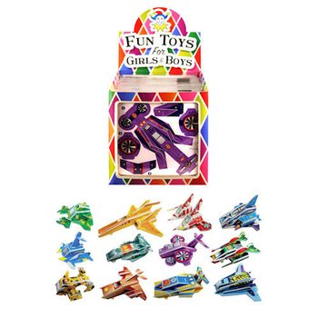 Puzzle Kendaraan Luar Angkasa 3D dalam Display (60 pcs)