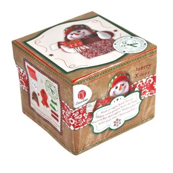 BUAT KOTAK NATAL SENDIRI - MODEL: BONEKA SALJU