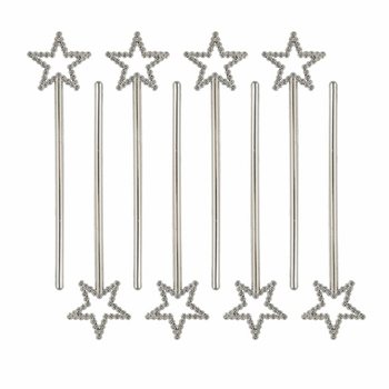Tongkat Sihir Bintang, 17 cm (1 Pak isi 8 pcs)