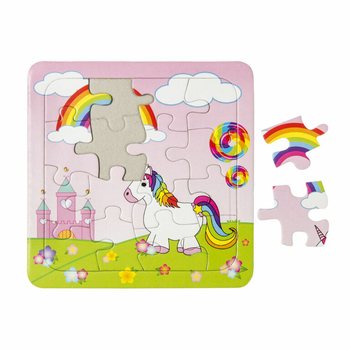MIX Puzzle Unicorn - 14 x 14 cm (50 pcs)