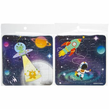 Campuran Puzzle Luar Angkasa - 14x14 cm (50 pcs)