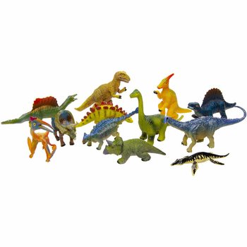 ANIMAL WORLD - MIX FIGUR DINOSAURUS (12 pcs)