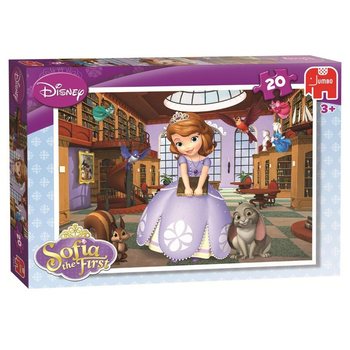 PUZZLE JUMBO DISNEY SOFIA THE FIRST DI PERPUSTAKAAN 20 KEPING (5pcs)