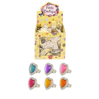 Cincin Anak Bentuk Hati dalam Display (240 pcs)