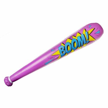Pemukul Tiup Besar 'Boom!' - 85cm - Mix Warna (12 pcs)