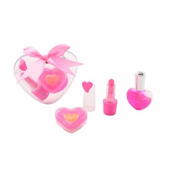 Set Kosmetik Anak Bella 3 Bagian Bentuk Hati dalam Display (18 pcs)