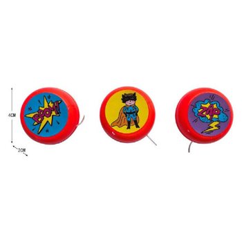 Yoyo - Model: Superhero dalam Display (36 pcs)