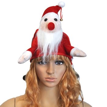 TOPI SINTERKLAS DI ATAS KEPALA (3 pcs)