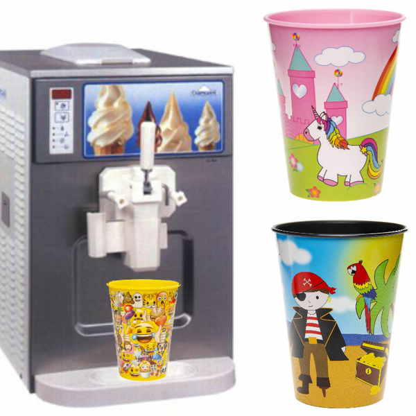 Gelas Es Krim & Gelas Minum