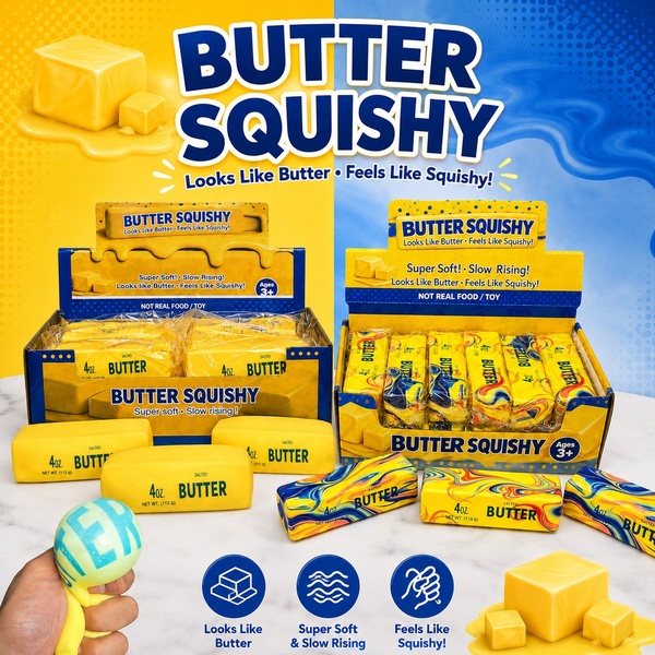 RAGE - Butter Squishy - Mainan Remas Mentega