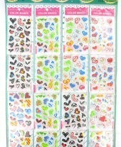 STIKER HATI DALAM KARTU (16 pcs.)