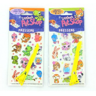 Stiker Gosok / Dekalkomania Littlest Pet Shop (24 pcs)