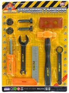 Set Mainan Alat Perkakas (6 pcs)