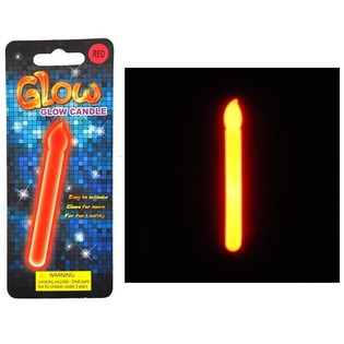 Glow Stick Mainan Pembatas Cahaya Bentuk Lilin (24 pcs)