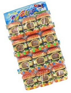 Mainan Air Hamburger (12 pcs)