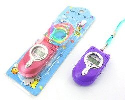 Jam LCD Gantung Bentuk Ponsel (24 pcs)