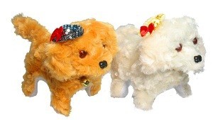 Anak Anjing dengan Topi KEF KEF (12 pcs)