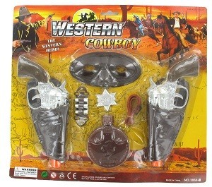 SET MAINAN COWBOY WESTERN (6 pcs)