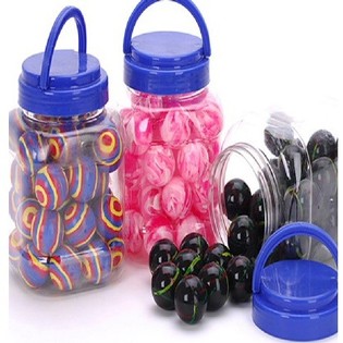 Bola Bekel / Bola Pantul dalam Stoples (36 pcs)