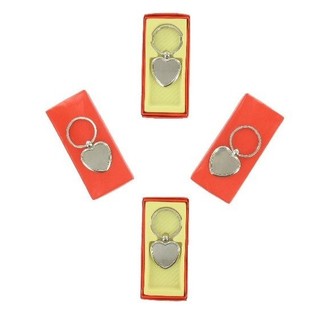 GANTUNGAN KUNCI DALAM KOTAK KADO - MODEL HATI (8 pcs)