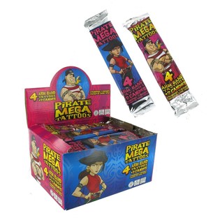 TATO BAJAK LAUT DENGAN PERMEN (30 pcs)