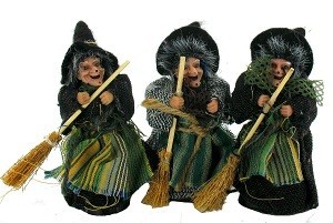 DEKORASI PENYIHIR 12 CM (Isi 6 pcs)