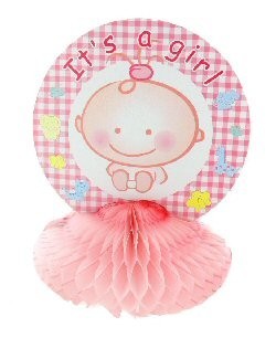 Dekorasi Meja Kelahiran Bayi - Baby Pink (12 pcs)