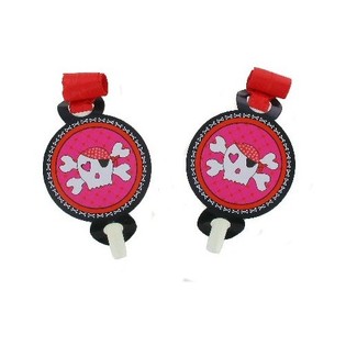 6 Pcs Terompet Lidah - "Pirate Party" (6 set)
