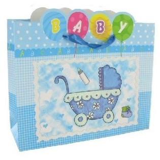 TAS KELAHIRAN - BABY BLUE (12 pcs)