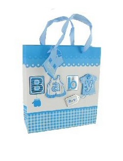 Kantong Kado Lahiran - Baby Blue (12 pcs.)