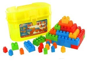 Koper Mainan Balok Susun - 39 Pcs
