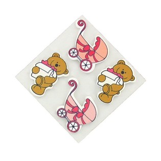 Stiker Dekorasi - Baby Pink (20 pcs)