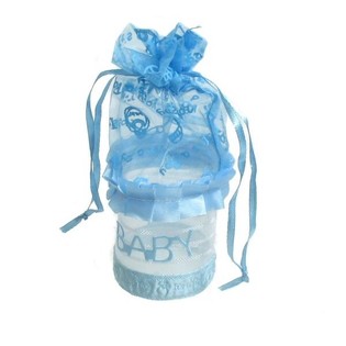 KEMASAN HADIAH KELAHIRAN - BABY BLUE (12 pcs)