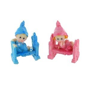 Dekorasi Bayi di Ranjang 7,5 cm (12 pcs)