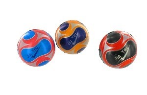 Bola Remas Mini Motif Sepak Bola (12 pcs)