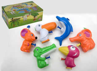Pistol Air Hewan dalam Display (18 pcs)