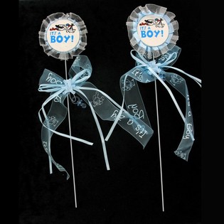 Topper Kue Kelahiran Bayi - It's a Boy (12 pcs)