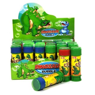 Mainan Gelembung Sabun Dinosaurus dalam Kotak Display (24 pcs)