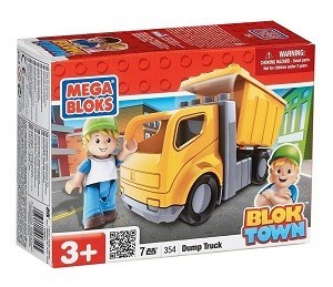 Truk Jungkit Mega Bloks Blok Town - 354 (2 pcs)
