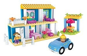 MegaBloks Blok Town House - 7132 (62 Pcs)