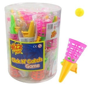 Mainan Tangkap Bola Click 'n' Catch dalam Tabung (36 pcs)
