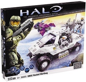 MEGABLOKS HALO WARS UNSC ROCKET WARTHOG - 96805